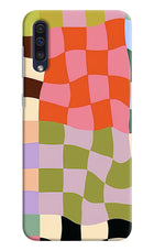 Wavy Grid Samsung A50/A50s/A30s Hard Case Back Cover by Casekaro