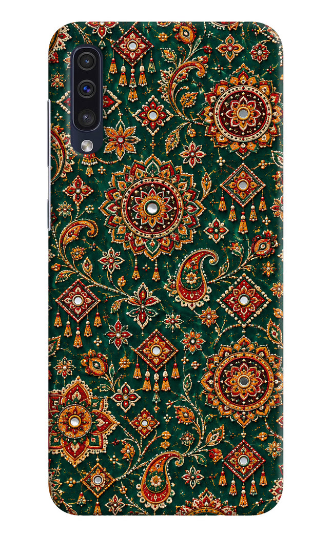 Green Pataka Samsung A50/A50s/A30s Hard Case Back Cover by Casekaro