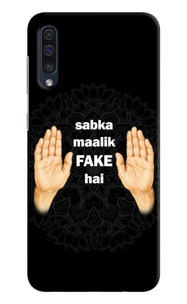 Sabka Malik Fake Samsung A50/A50s/A30s Hard Case Back Cover by Casekaro