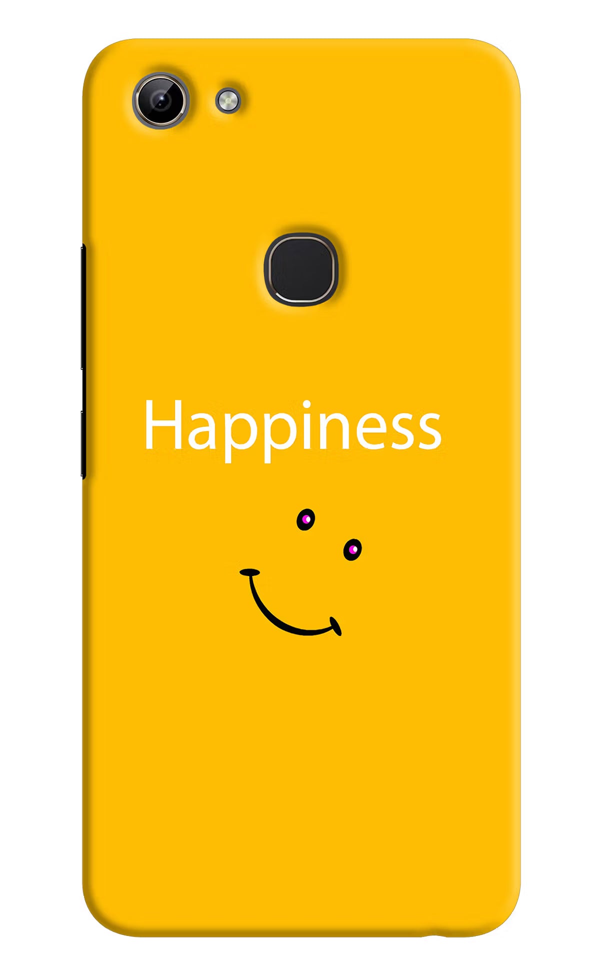 Happiness With Smiley Vivo Y81 Hard Case Back Cover by Casekaro