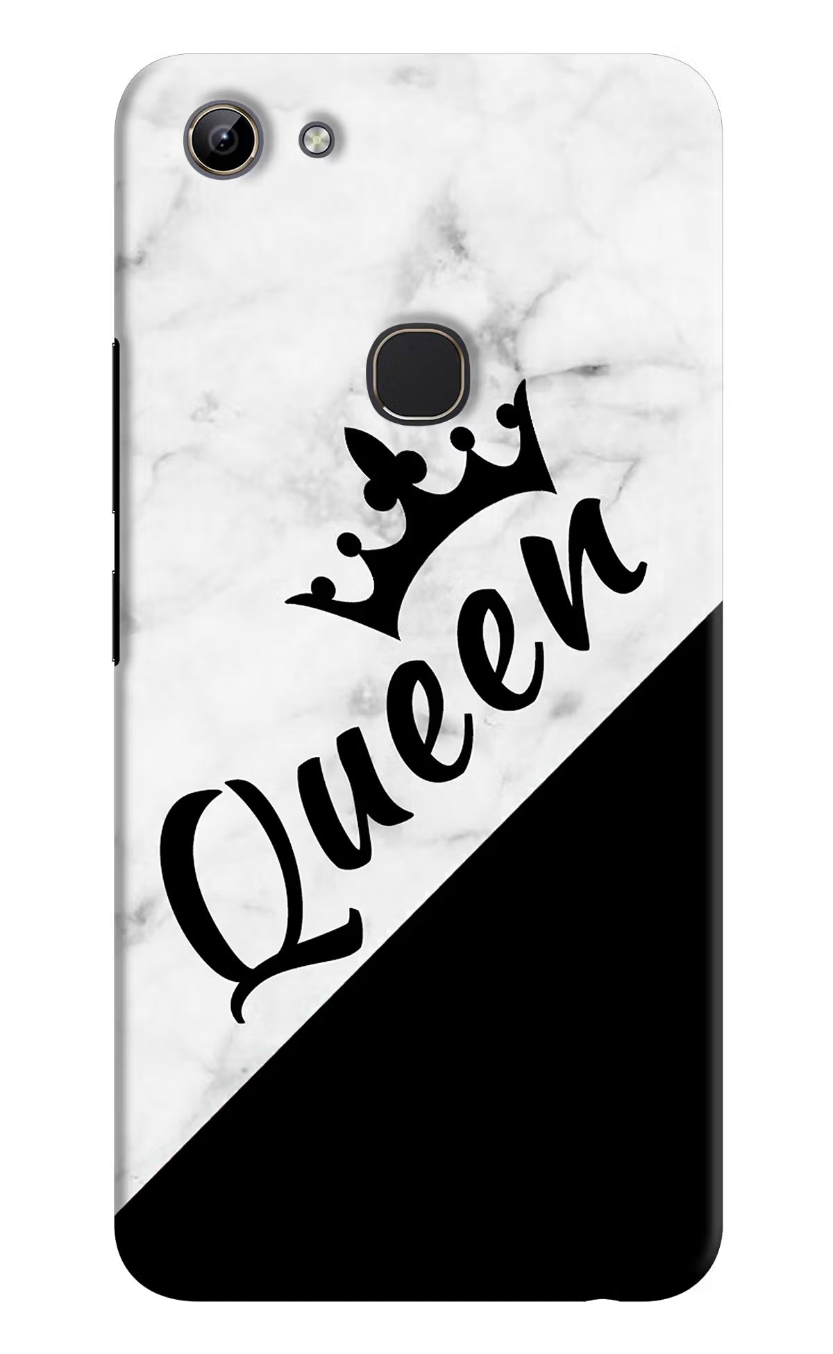 Queen Vivo Y81 Hard Case Back Cover by Casekaro