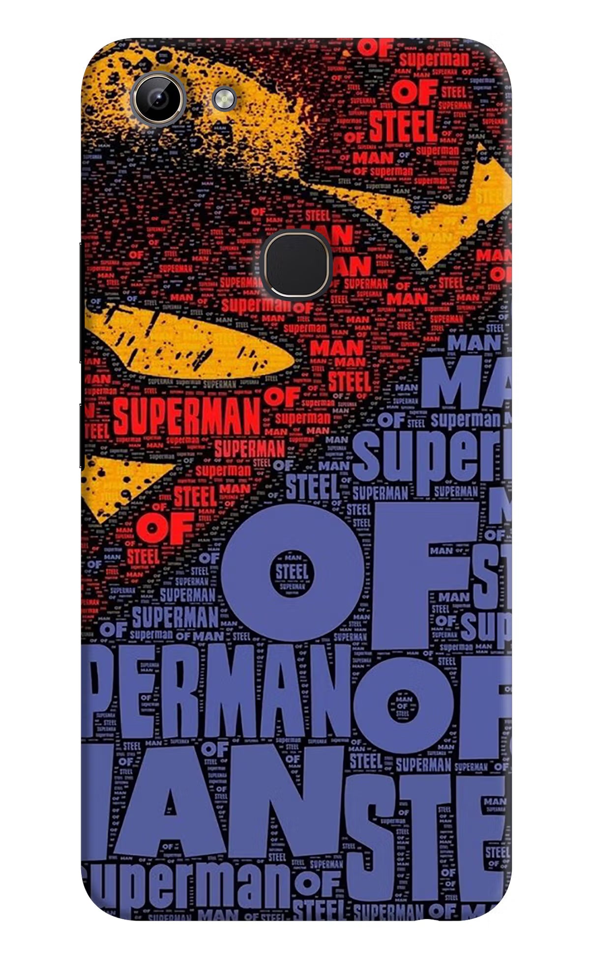 Superman Vivo Y81 Hard Case Back Cover by Casekaro
