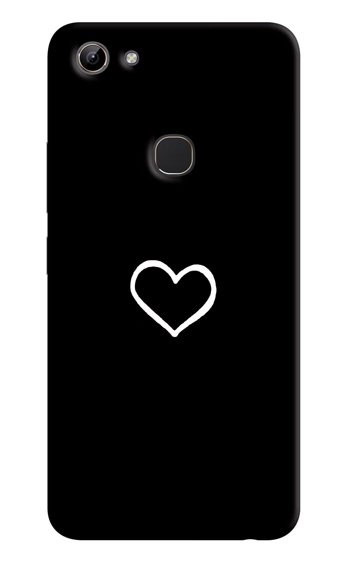 Heart Vivo Y81 Hard Case Back Cover by Casekaro