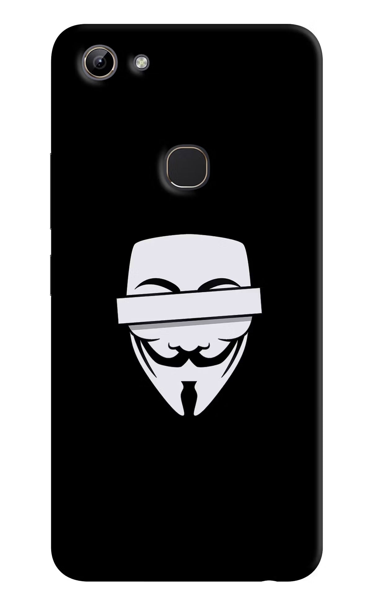 Anonymous Face Vivo Y81 Hard Case Back Cover by Casekaro