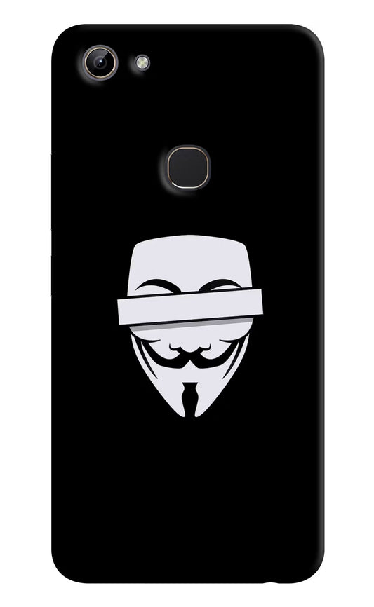 Anonymous Face Vivo Y81 Hard Case Back Cover by Casekaro