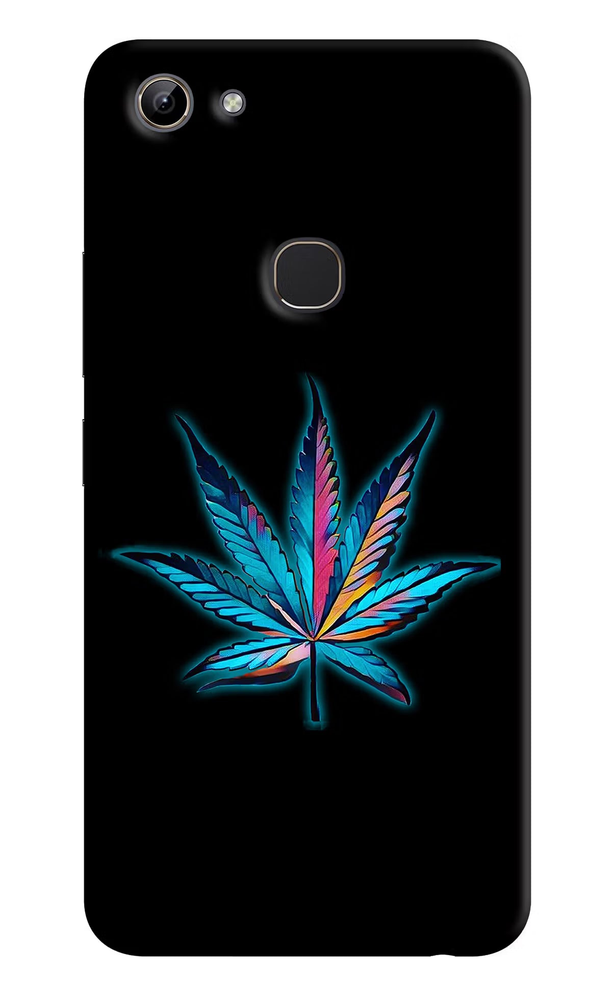 Weed Vivo Y81 Hard Case Back Cover by Casekaro