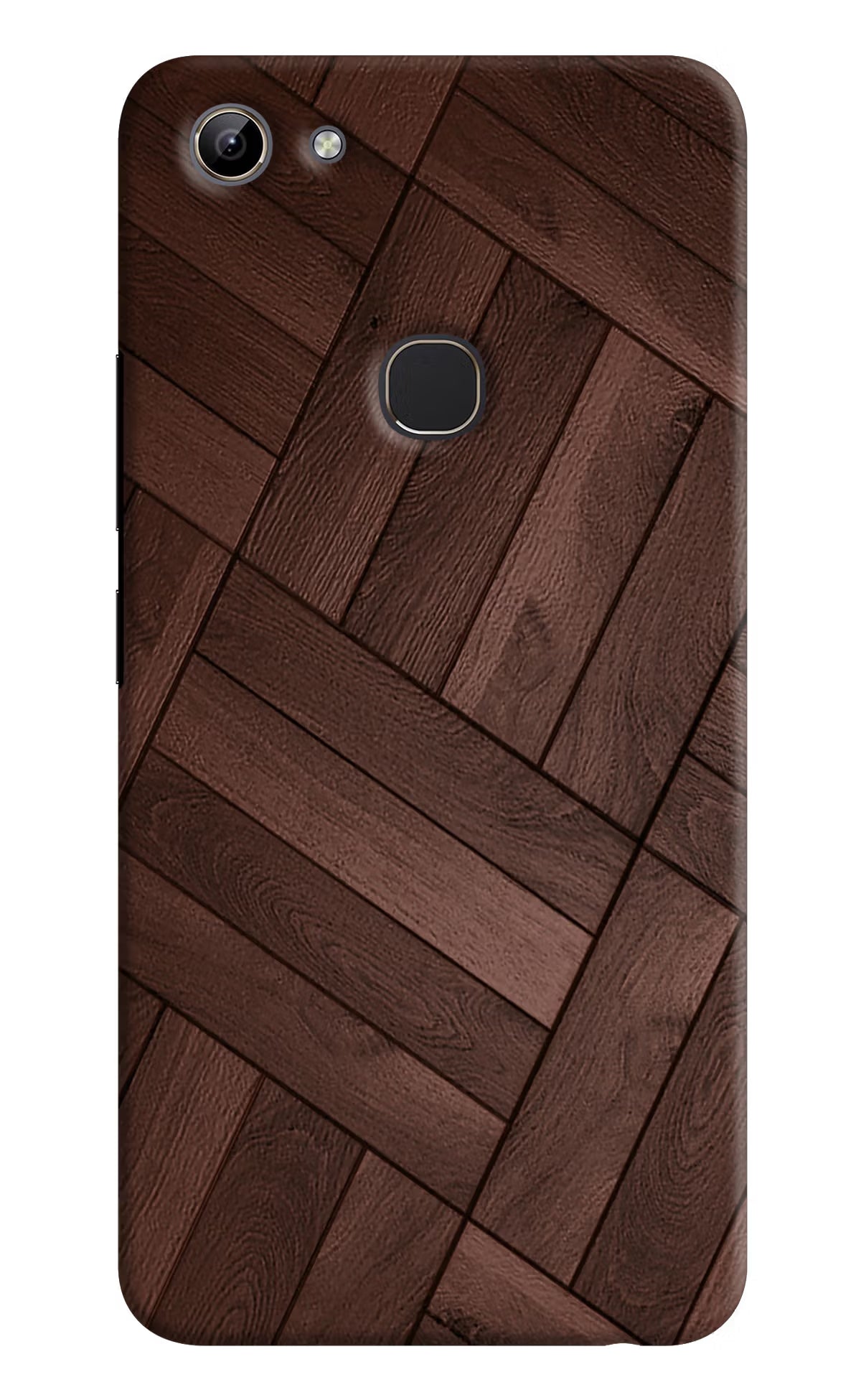 Wooden Texture Design Vivo Y81 Hard Case Back Cover by Casekaro