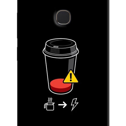 Coffee Vivo Y81 Hard Case Back Cover by Casekaro