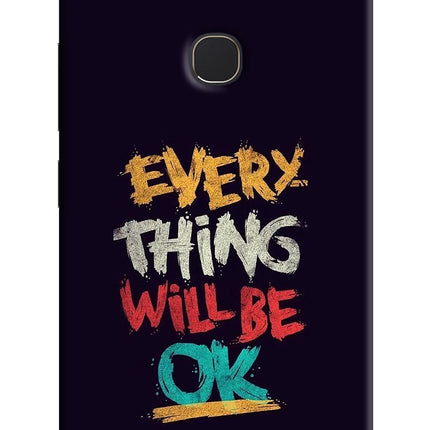 Everything Will Be Ok Vivo Y81 Hard Case Back Cover by Casekaro