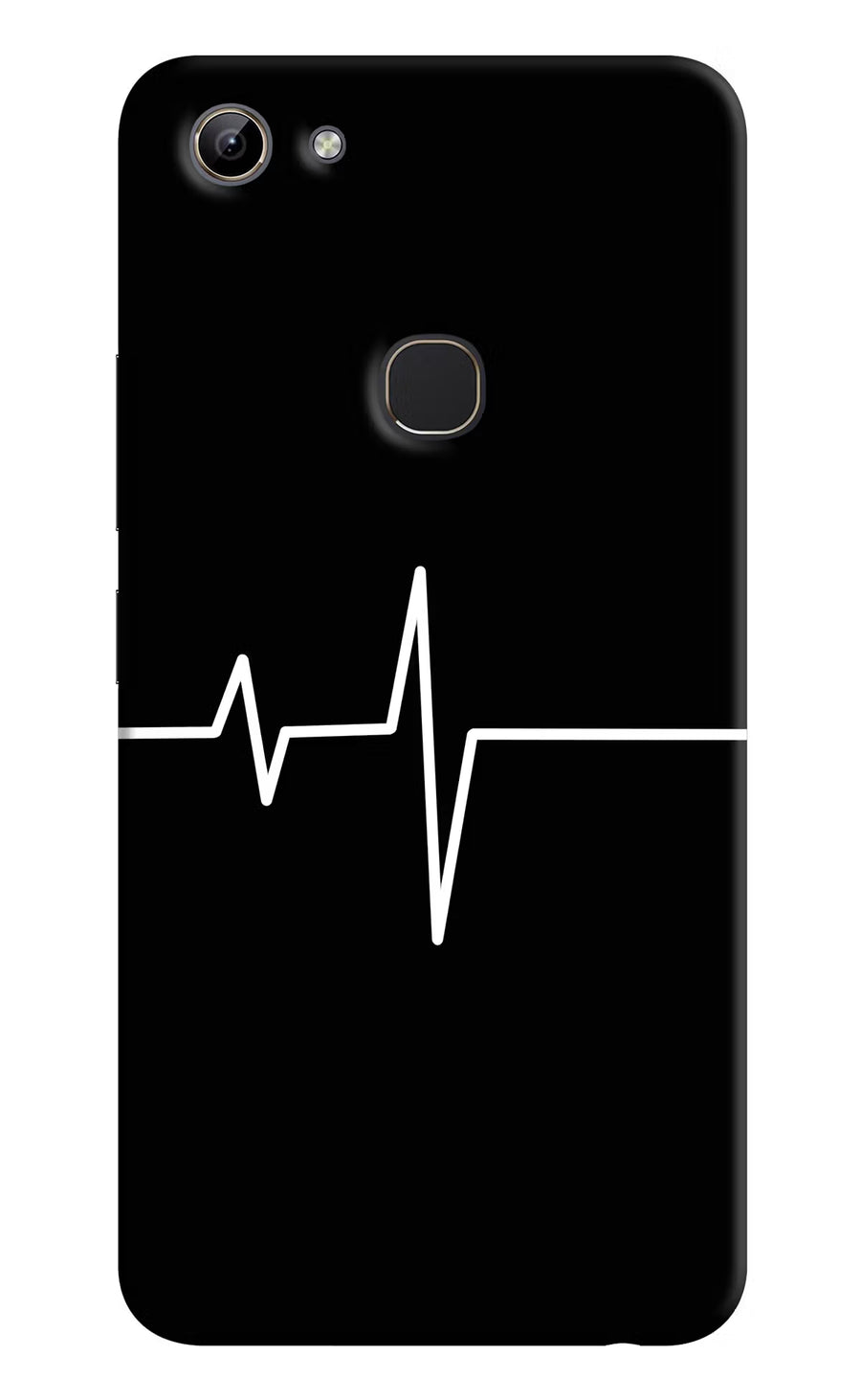 Heart Beats Vivo Y81 Back Cover, Hard case