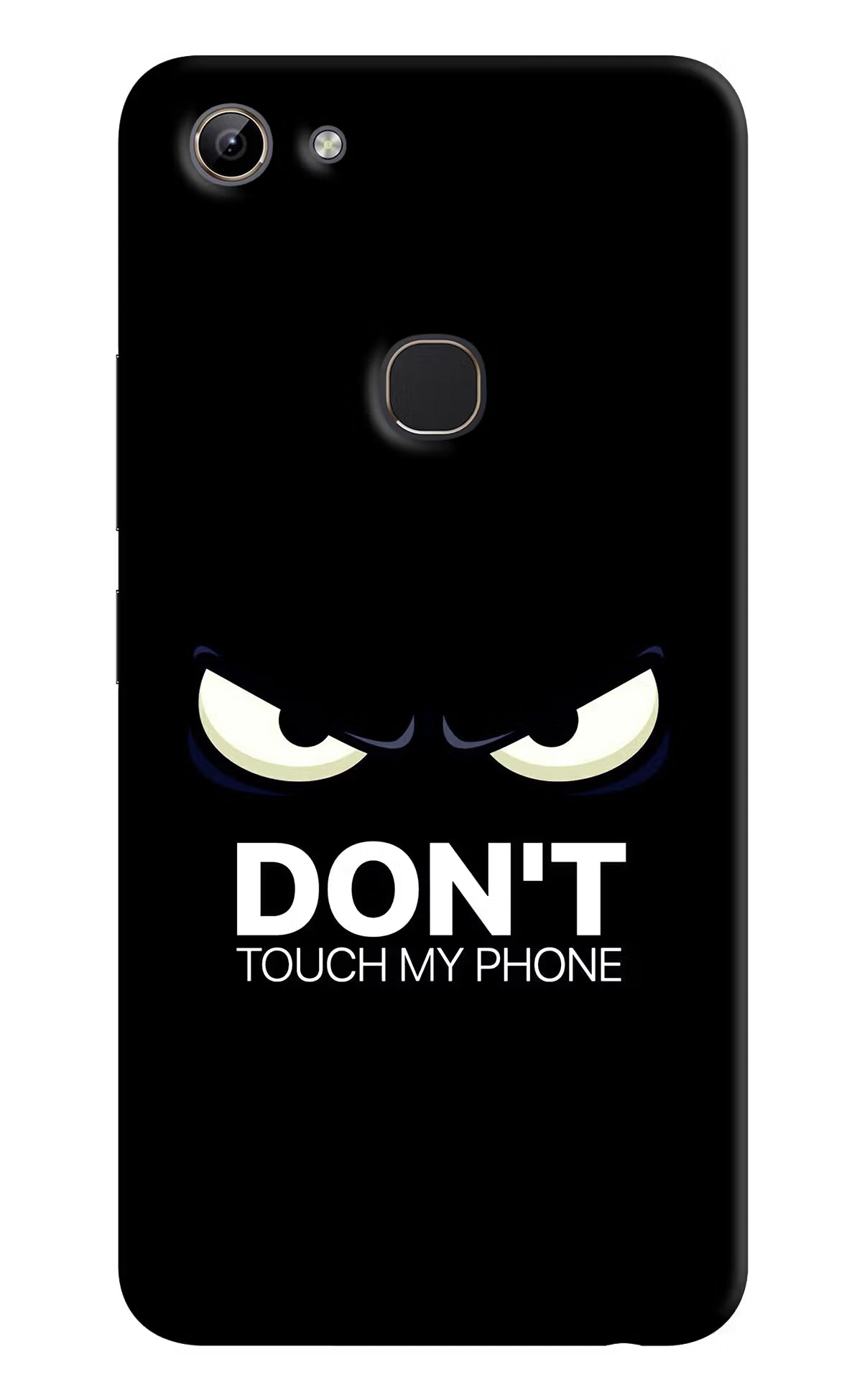 Don'T Touch My Phone Vivo Y81 Hard Case Back Cover by Casekaro