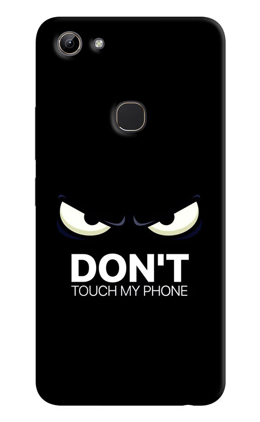 Don'T Touch My Phone Vivo Y81 Hard Case Back Cover by Casekaro