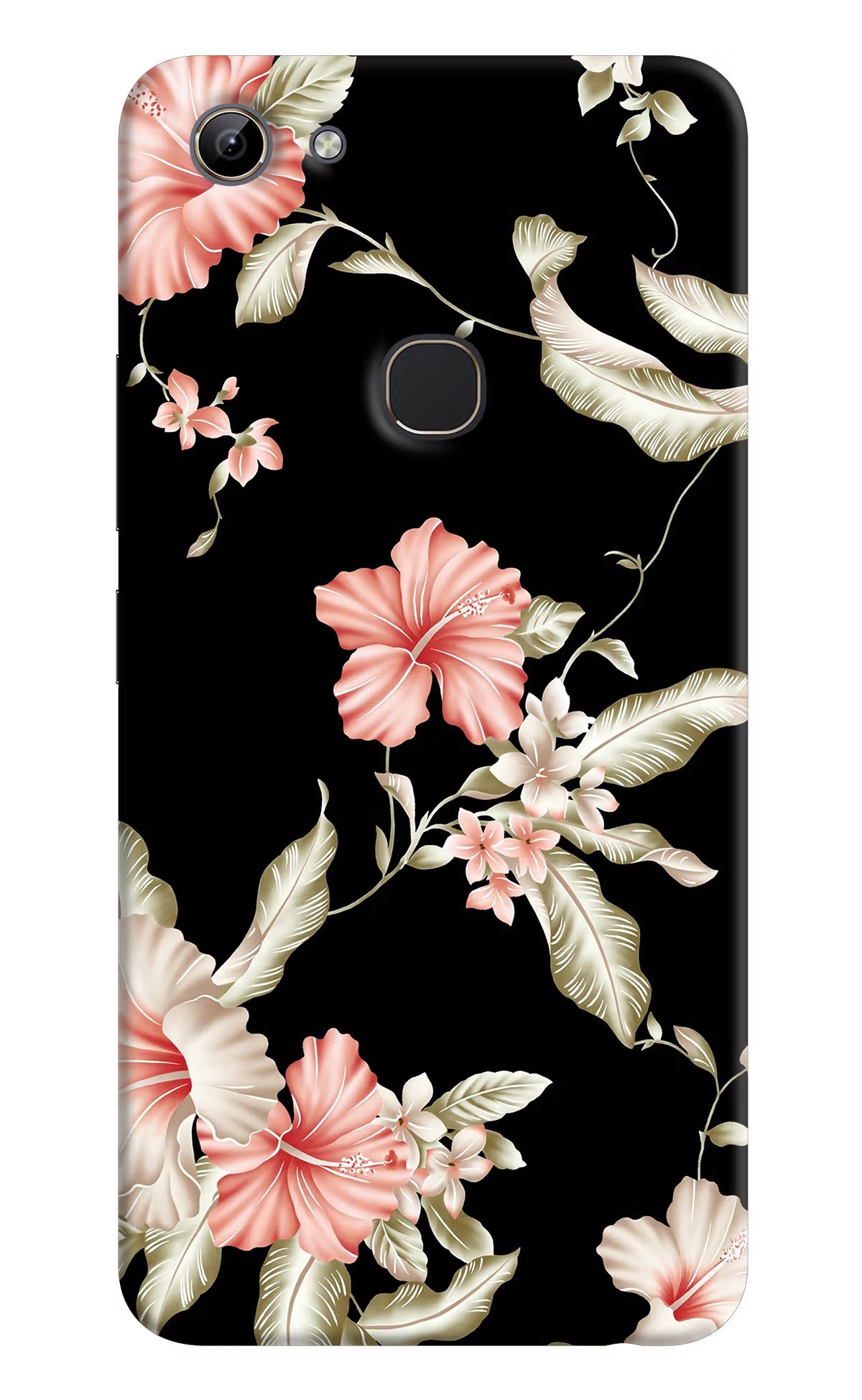 Flowers Vivo Y81 Hard Case Back Cover by Casekaro
