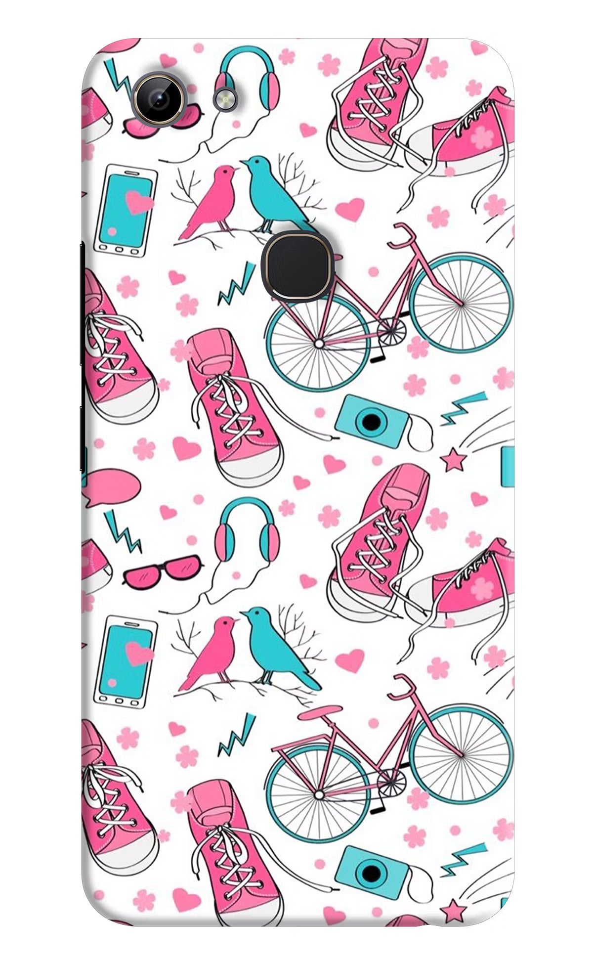 Artwork Vivo Y81 Hard Case Back Cover by Casekaro