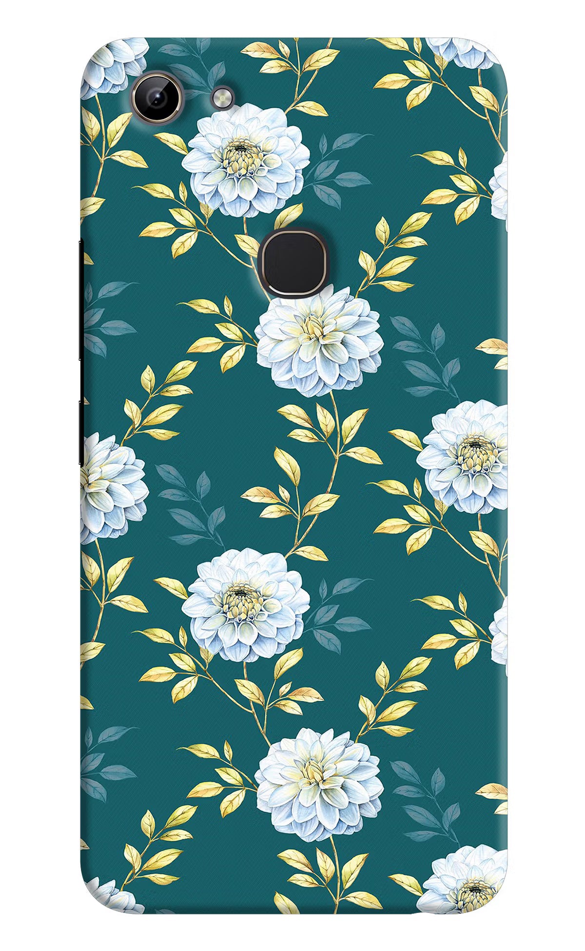 Flowers Vivo Y81 Hard Case Back Cover by Casekaro