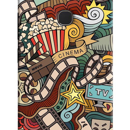 Cinema Abstract Vivo Y81 Hard Case Back Cover by Casekaro