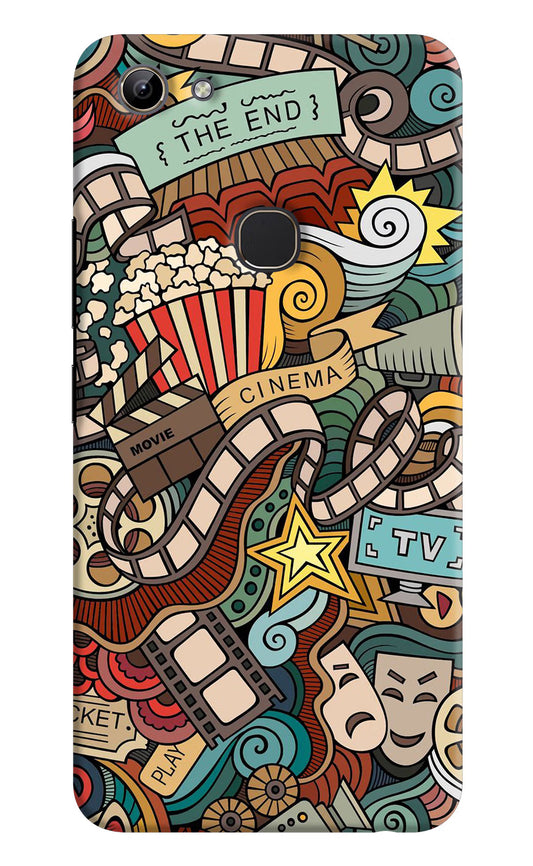 Cinema Abstract Vivo Y81 Hard Case Back Cover by Casekaro