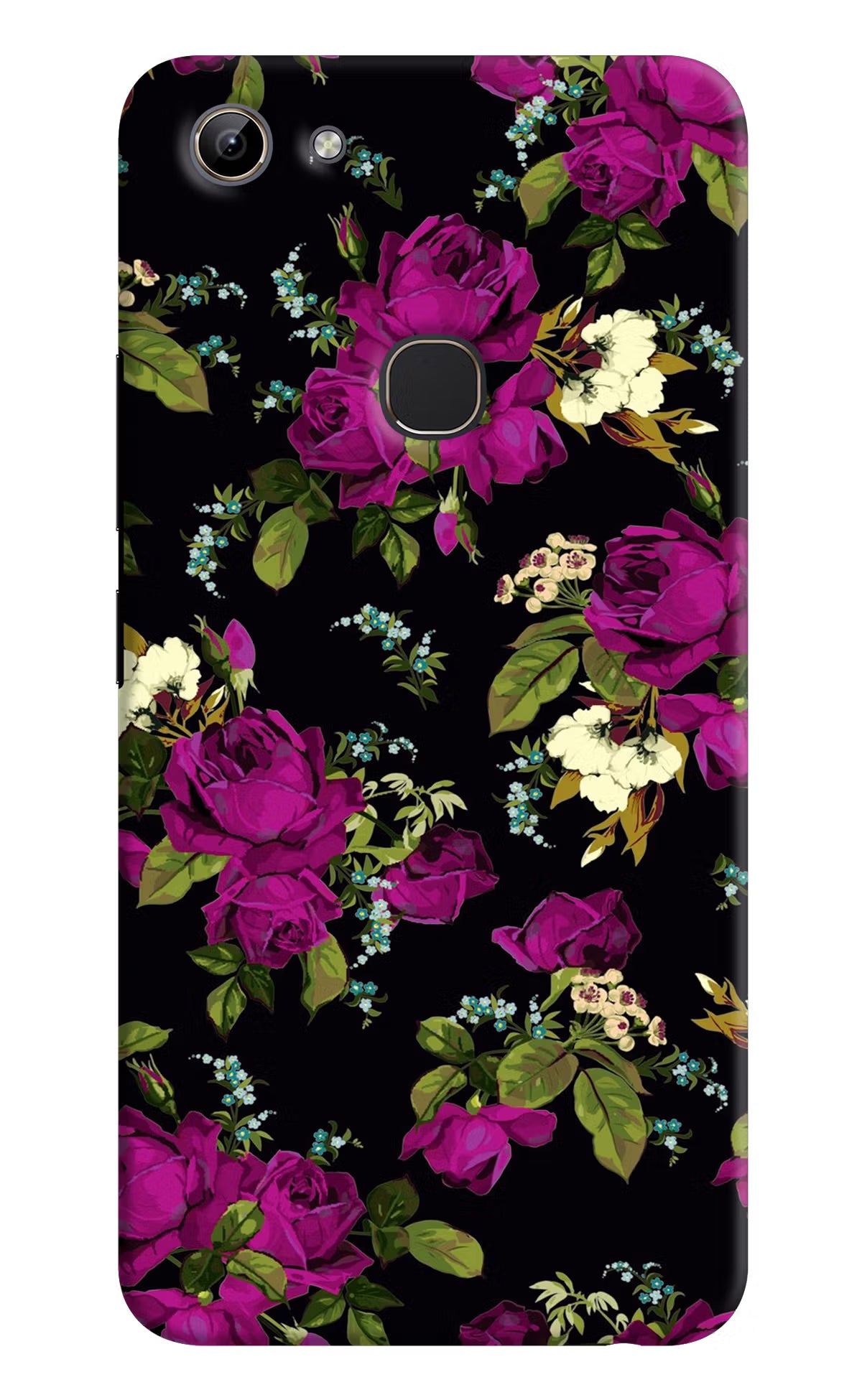 Flowers Vivo Y81 Hard Case Back Cover by Casekaro