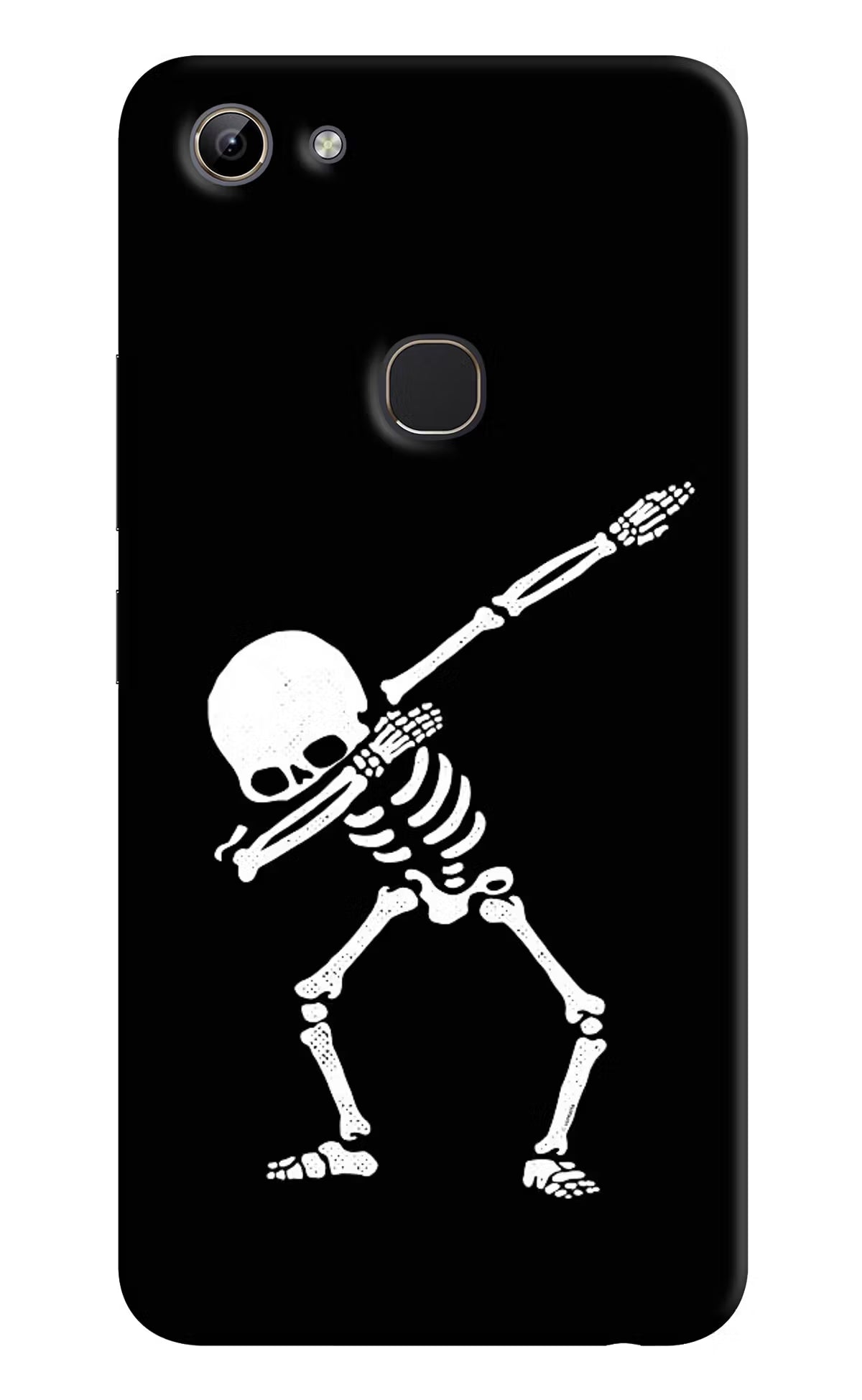 Dabbing Skeleton Art Vivo Y81 Hard Case Back Cover by Casekaro