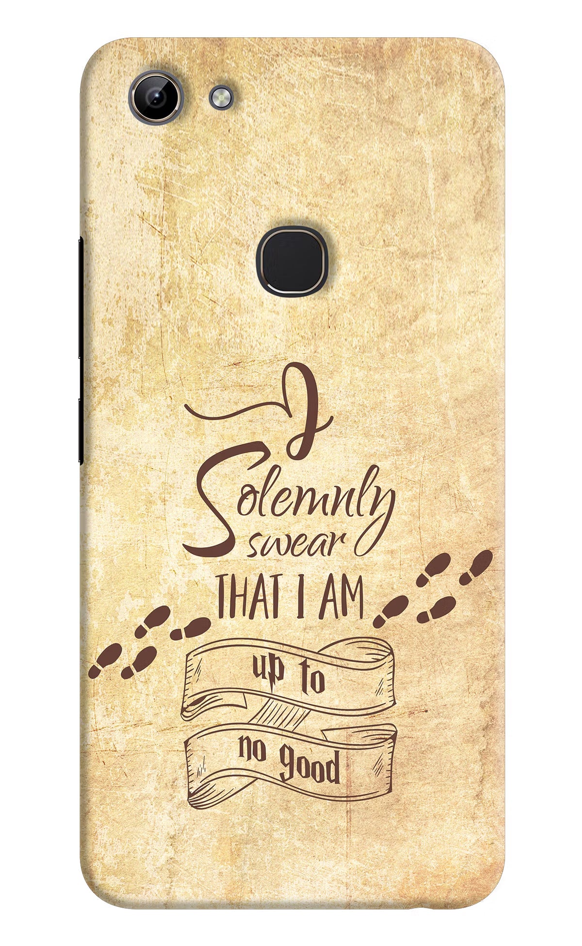 I Solemnly swear that i up to no good Vivo Y81 Hard Case Back Cover by Casekaro