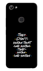 FRIENDS Dialogue Vivo Y81 Hard Case Back Cover by Casekaro