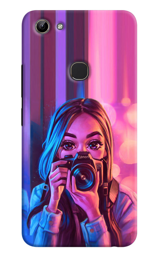 Girl Photographer Vivo Y81 Hard Case Back Cover by Casekaro