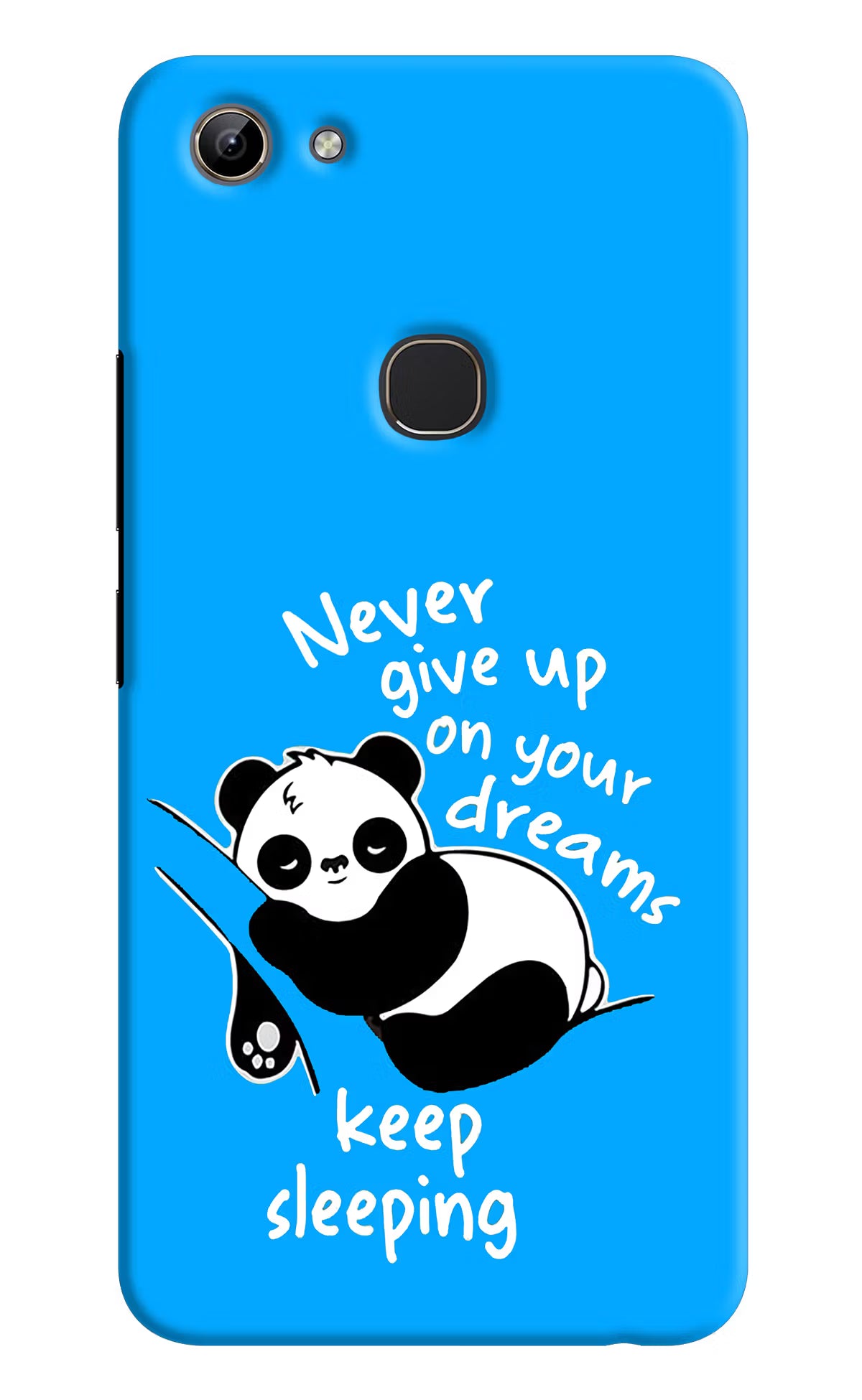 Keep Sleeping Vivo Y81 Hard Case Back Cover by Casekaro