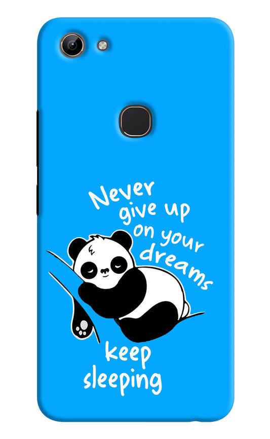 Keep Sleeping Vivo Y81 Hard Case Back Cover by Casekaro