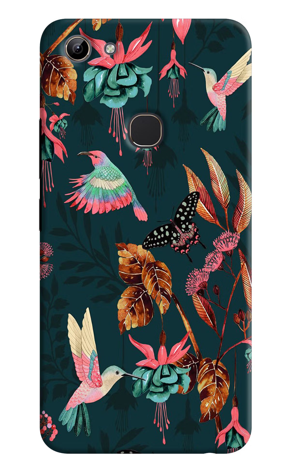 Birds Vivo Y81 Hard Case Back Cover by Casekaro