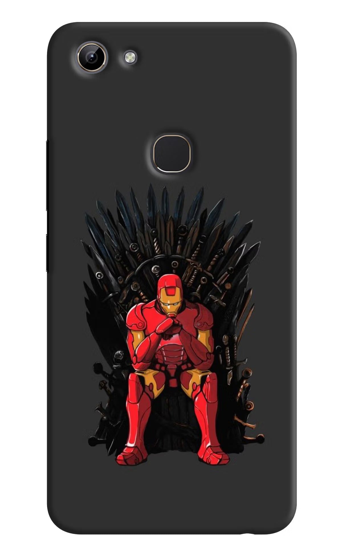 Ironman Throne Vivo Y81 Hard Case Back Cover by Casekaro