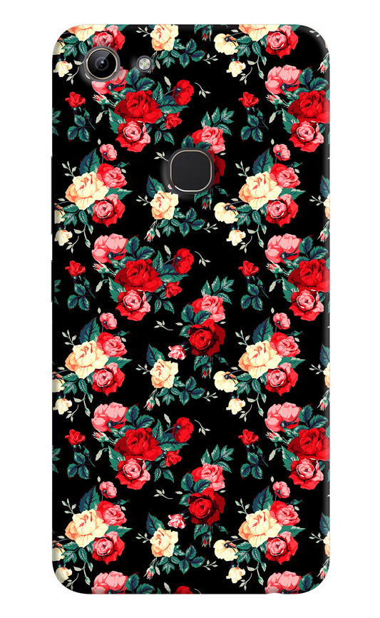 Rose Pattern Vivo Y81 Hard Case Back Cover by Casekaro