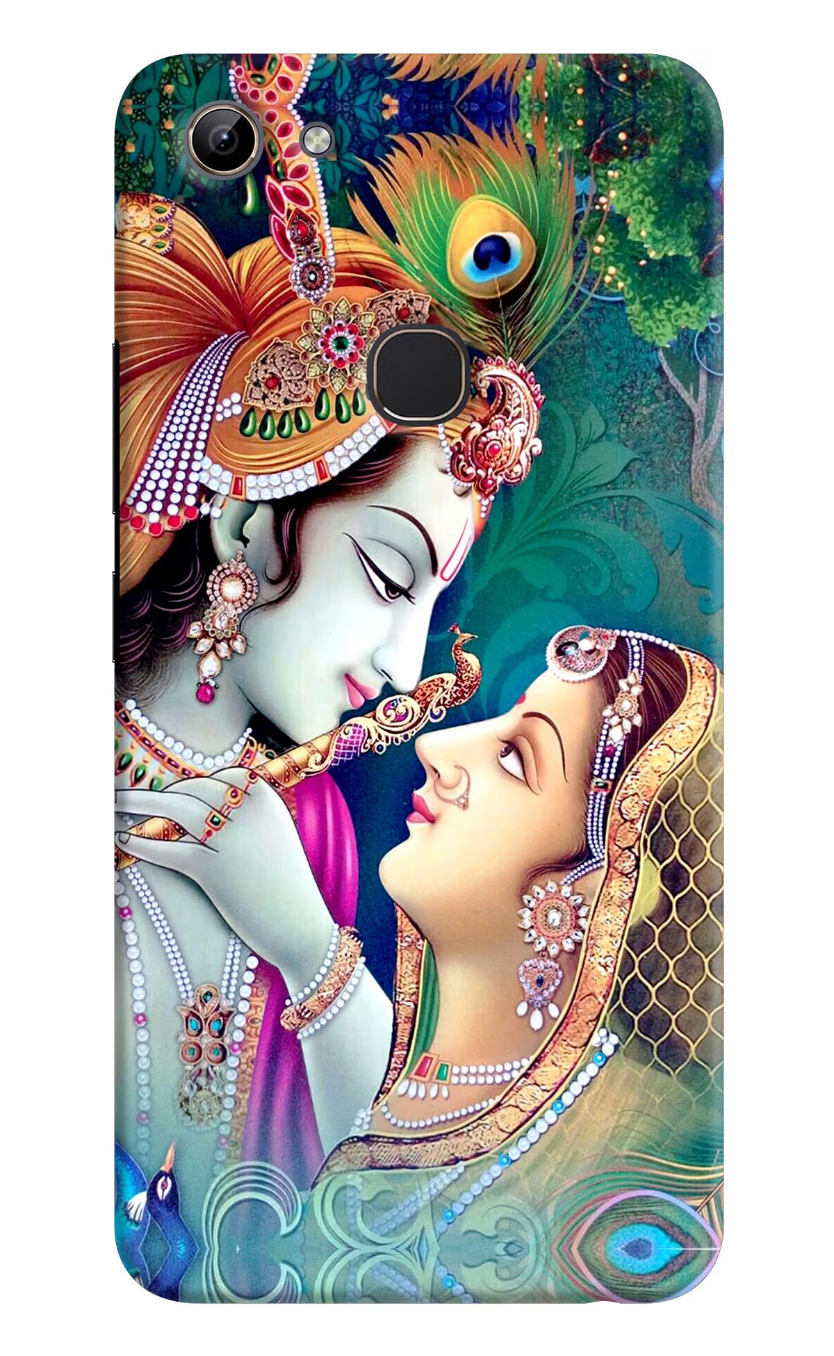 Lord Radha Krishna Vivo Y81 Hard Case Back Cover by Casekaro