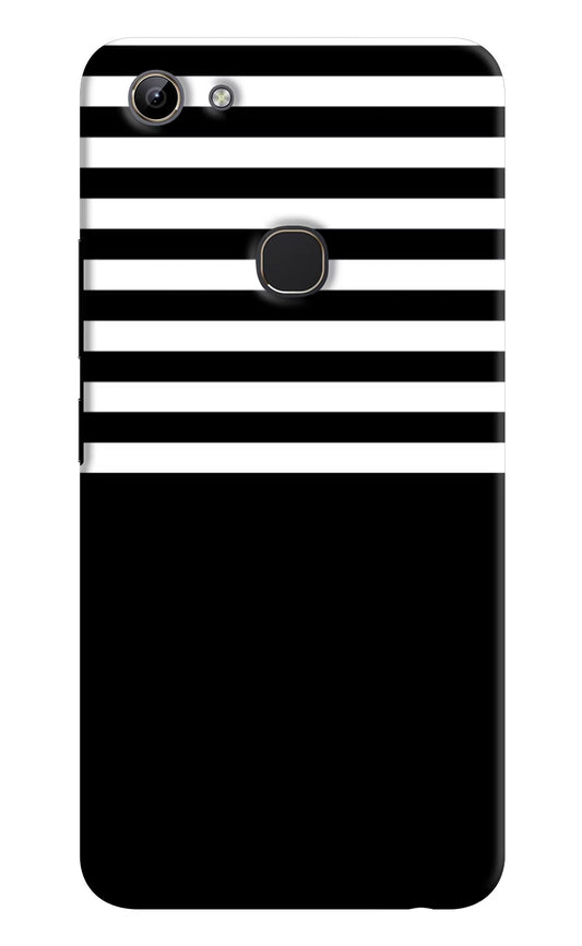 Black and White Print Vivo Y81 Hard Case Back Cover by Casekaro