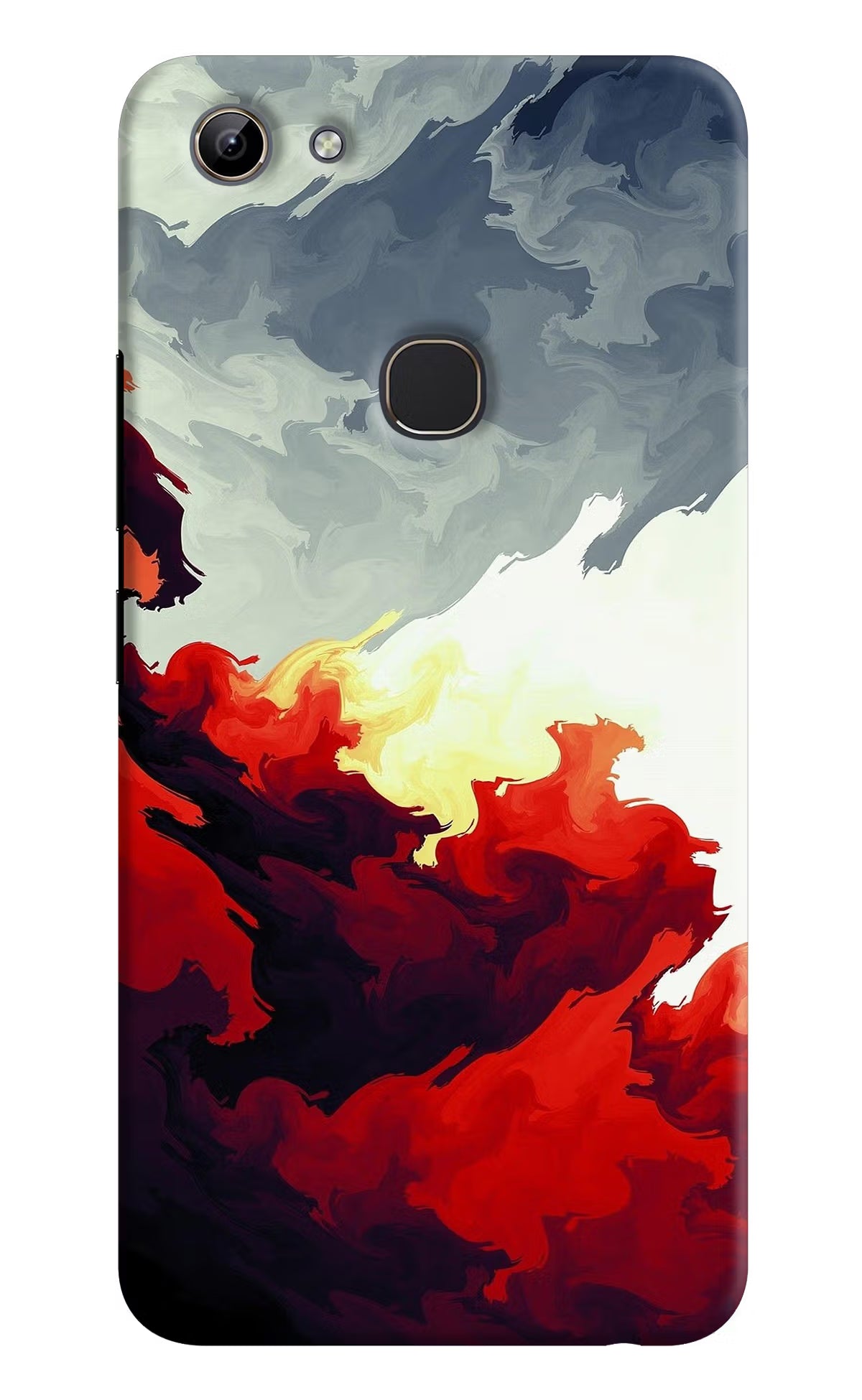 Fire Cloud Vivo Y81 Hard Case Back Cover by Casekaro