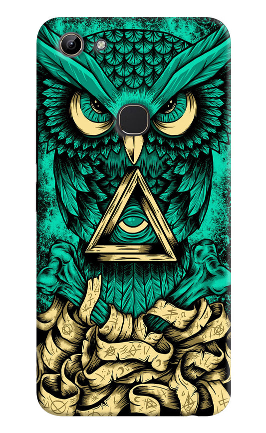 Green Owl Vivo Y81 Hard Case Back Cover by Casekaro