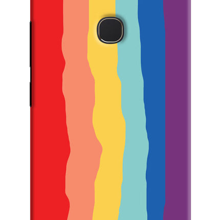 Rainbow Vivo Y81 Hard Case Back Cover by Casekaro
