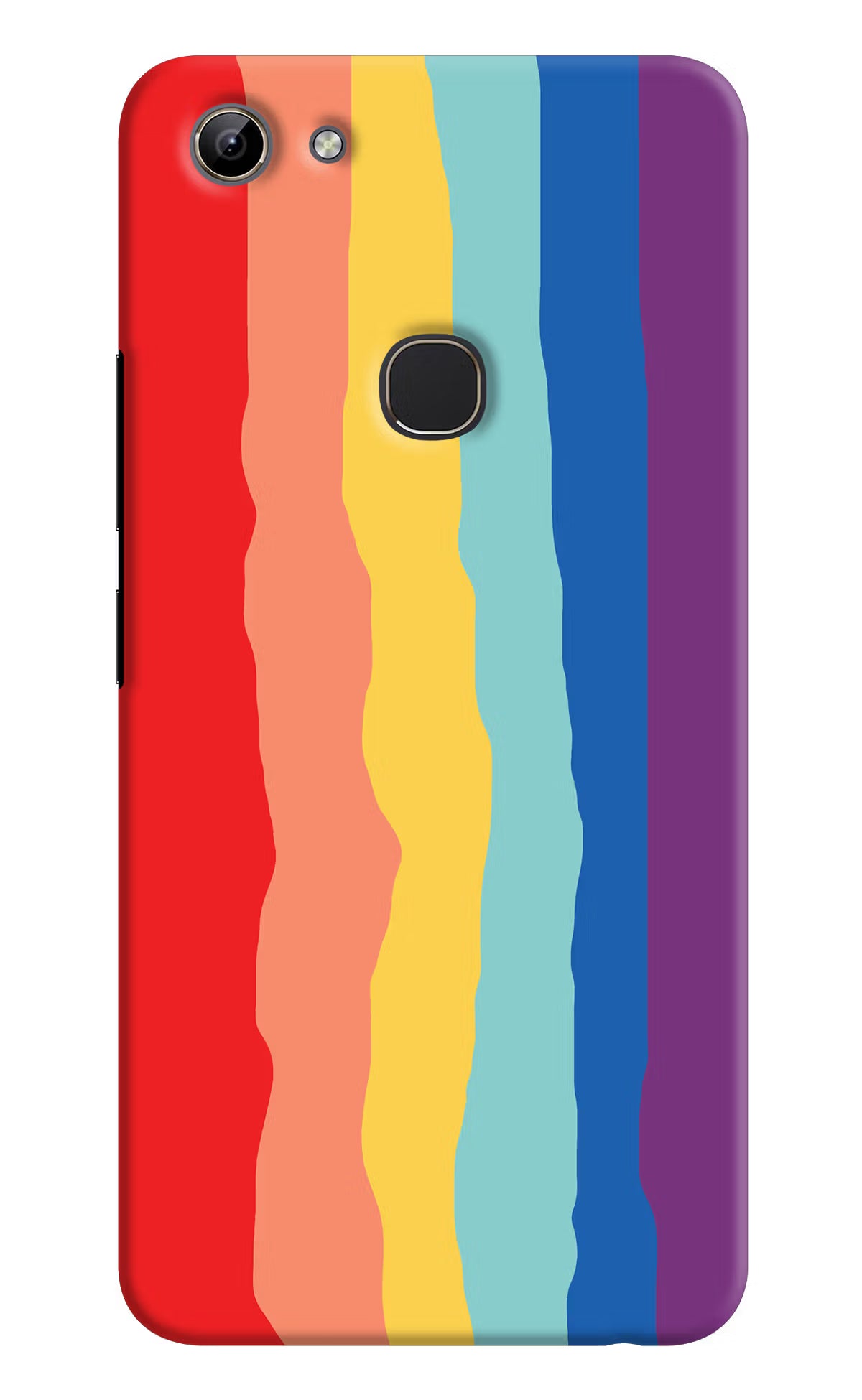 Rainbow Vivo Y81 Hard Case Back Cover by Casekaro
