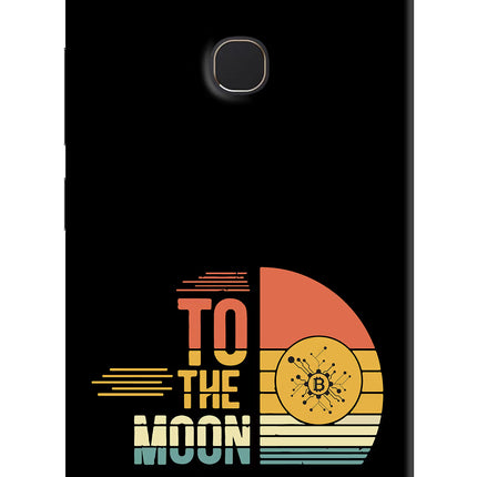 To the Moon Vivo Y81 Hard Case Back Cover by Casekaro