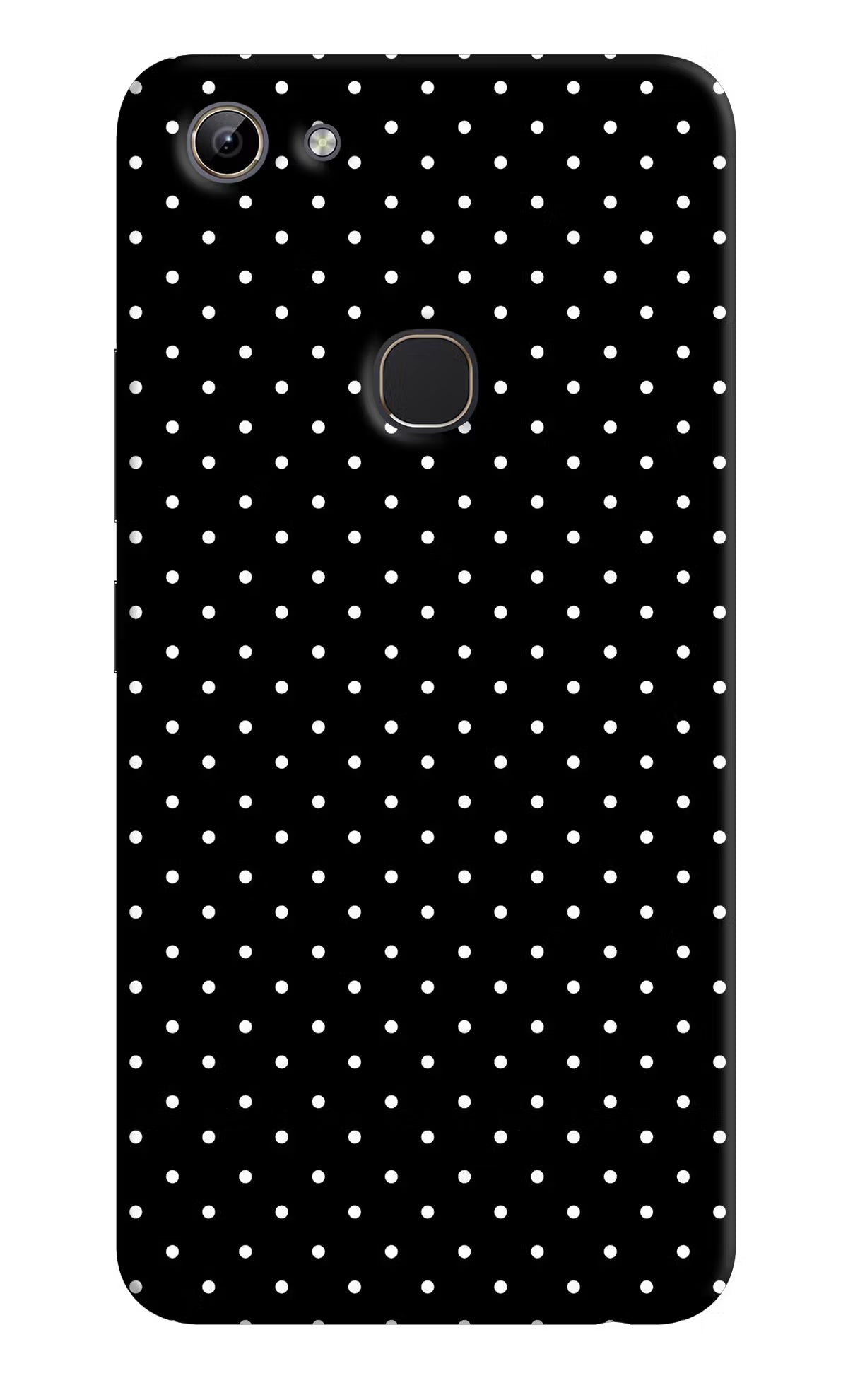 White Dots Vivo Y81 Hard Case Back Cover by Casekaro