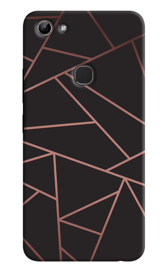 Geometric Pattern Vivo Y81 Hard Case Back Cover by Casekaro