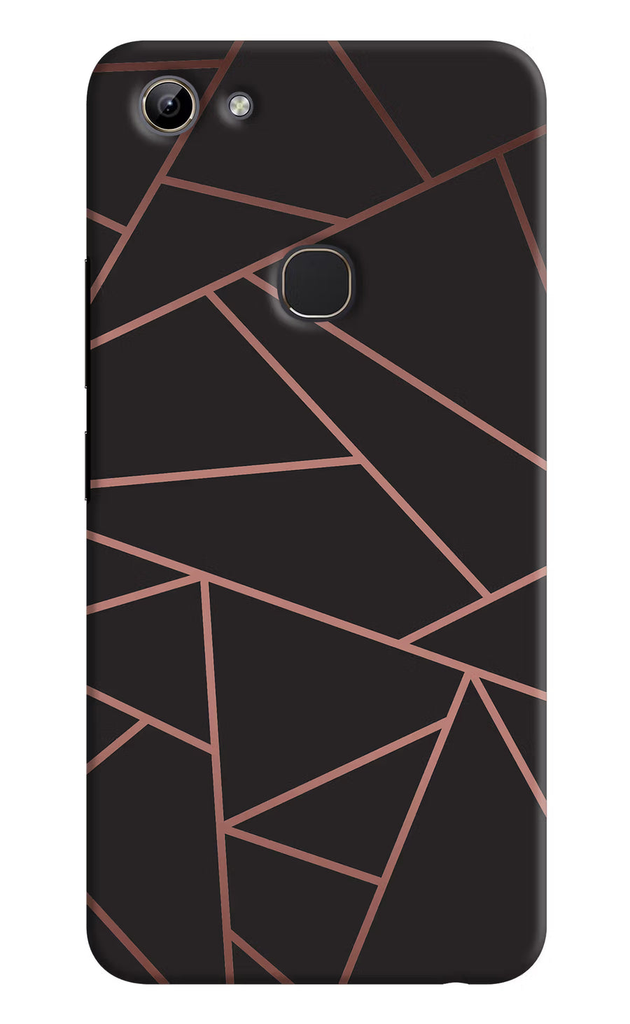Geometric Pattern Vivo Y81 Back Cover, Hard case