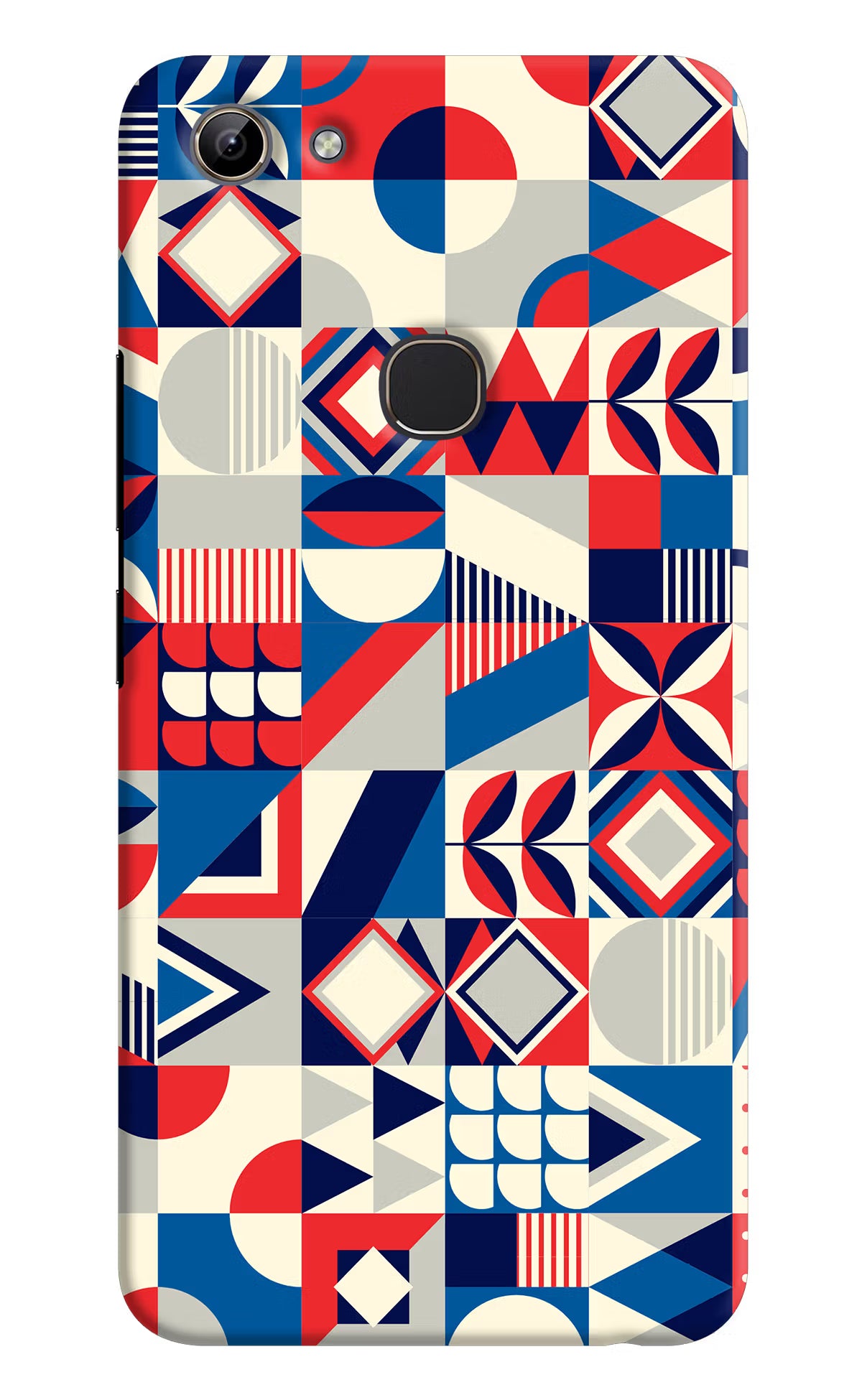 Colorful Pattern Vivo Y81 Hard Case Back Cover by Casekaro