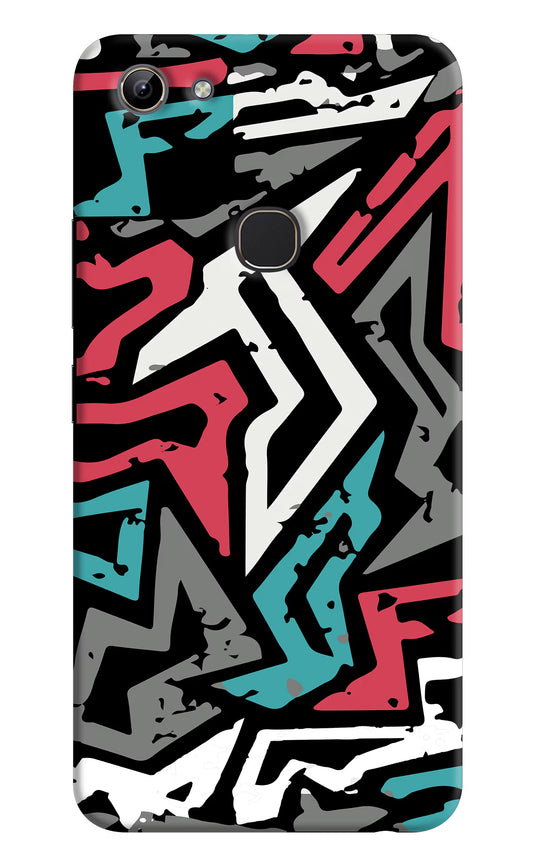 Geometric Graffiti Vivo Y81 Hard Case Back Cover by Casekaro