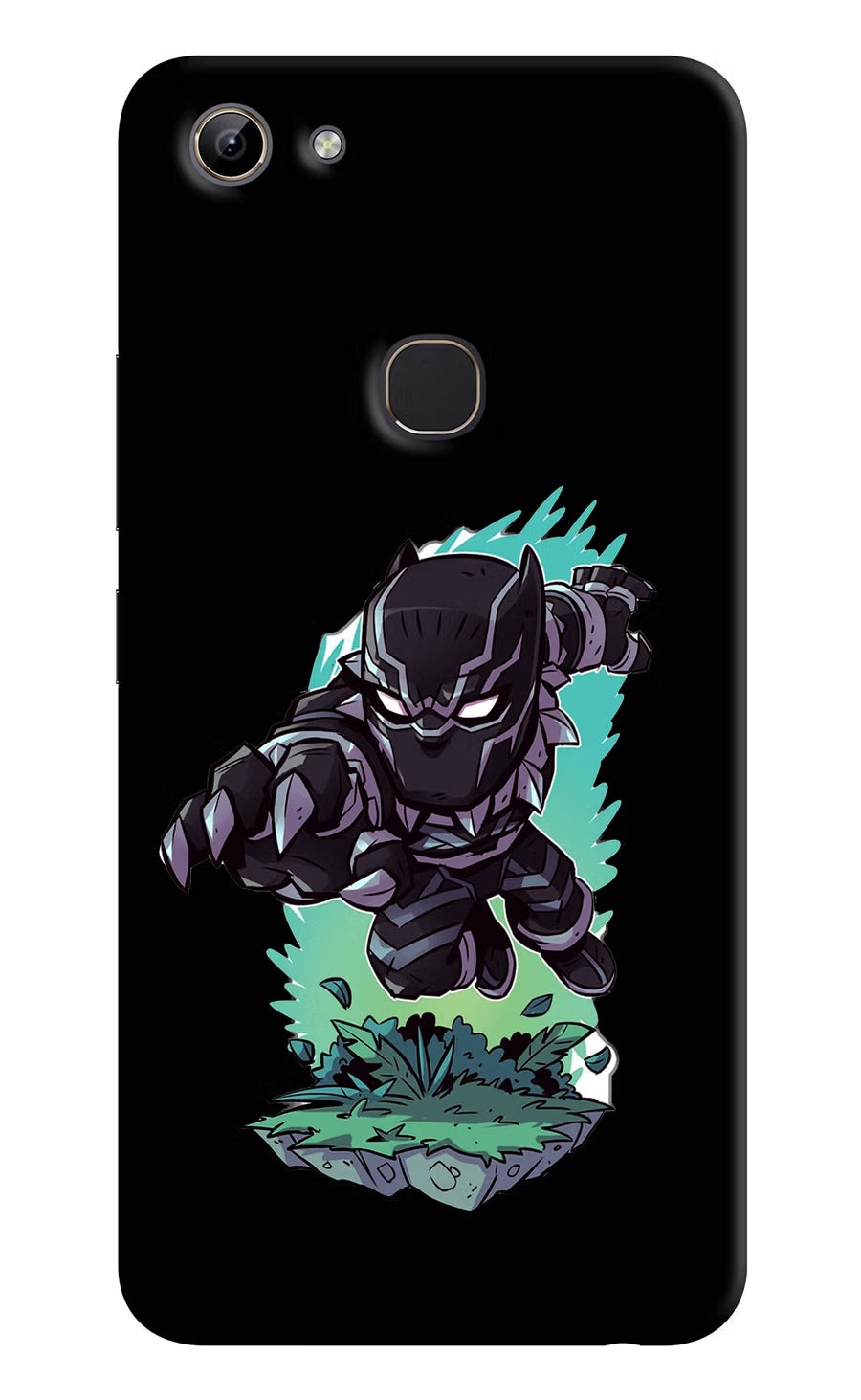 Black Panther Vivo Y81 Back Cover, Hard case