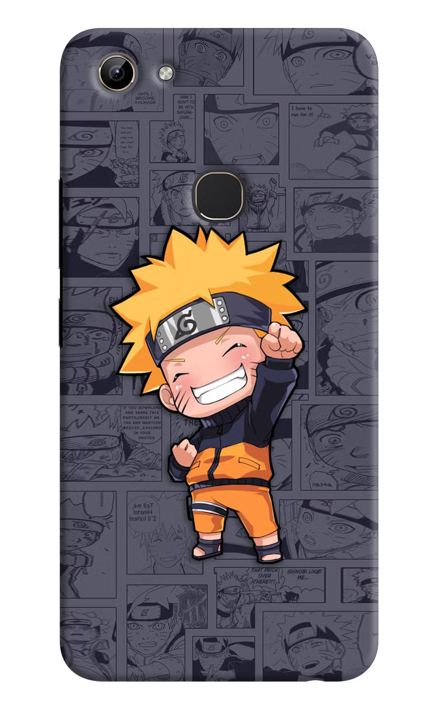 Chota Naruto Vivo Y81 Back Cover, Hard case