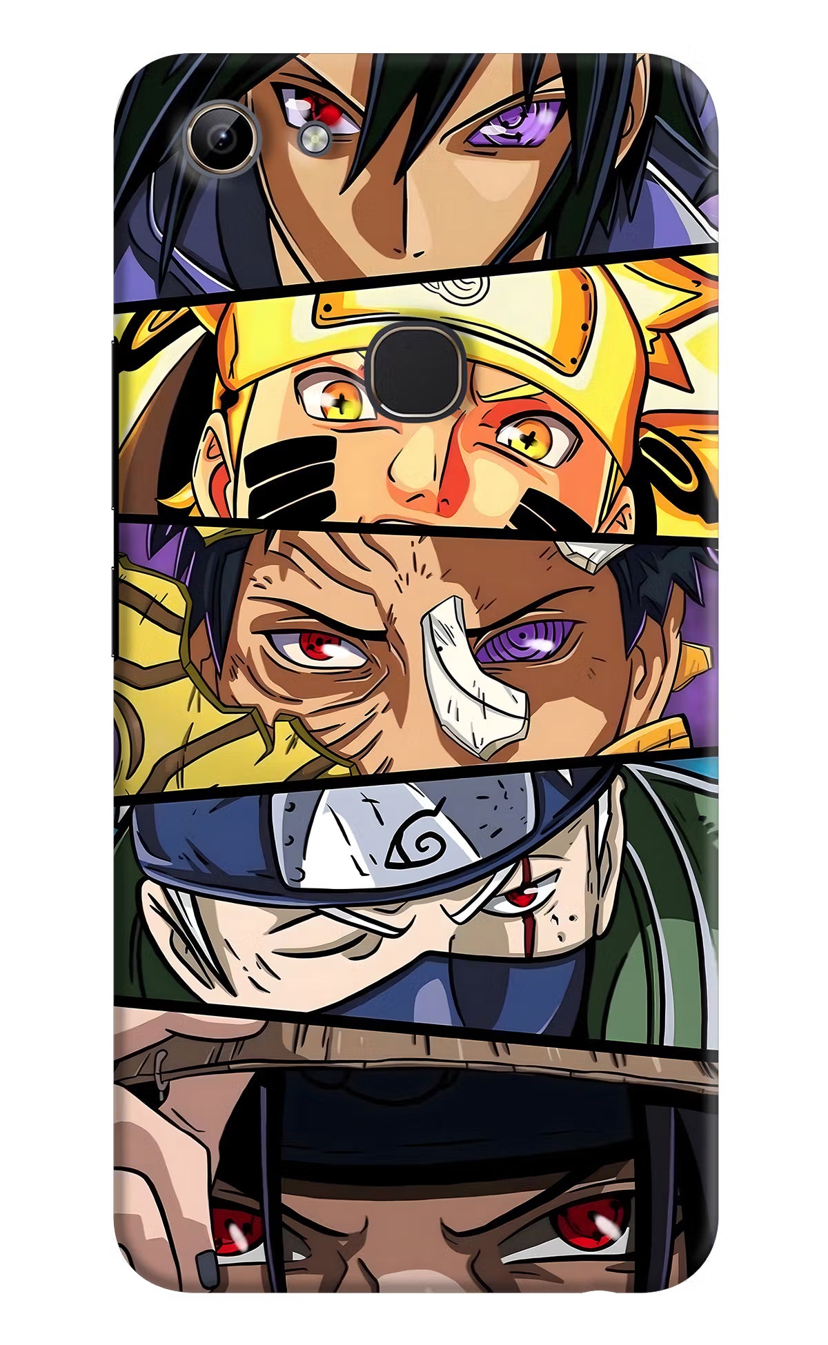 Naruto Character Vivo Y81 Hard Case Back Cover by Casekaro