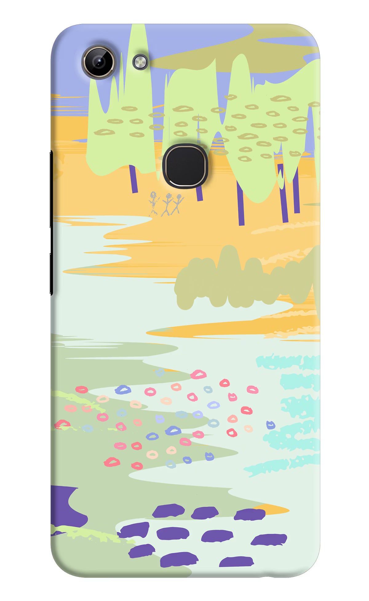 Scenery Vivo Y81 Hard Case Back Cover by Casekaro