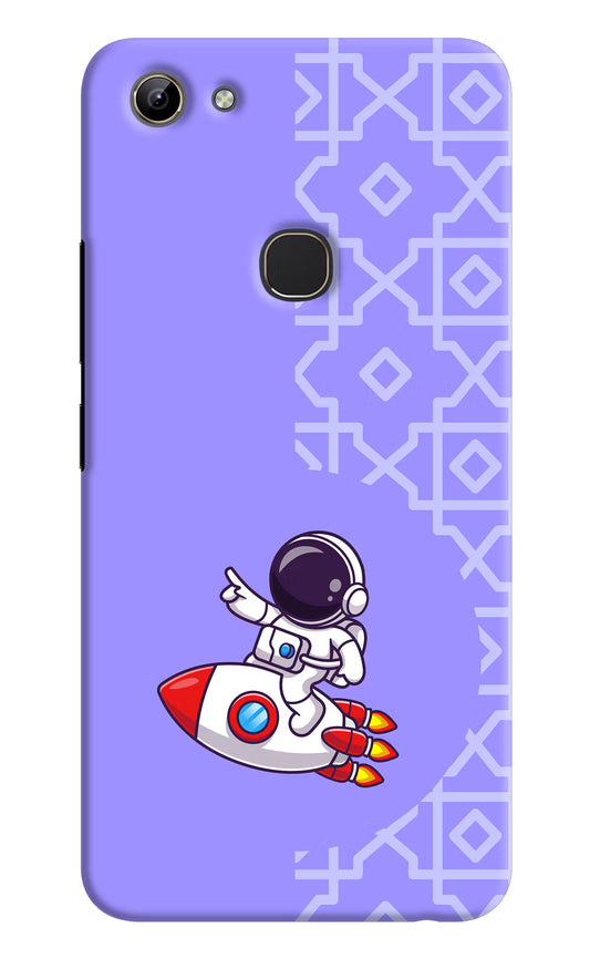 Cute Astronaut Vivo Y81 Hard Case Back Cover by Casekaro