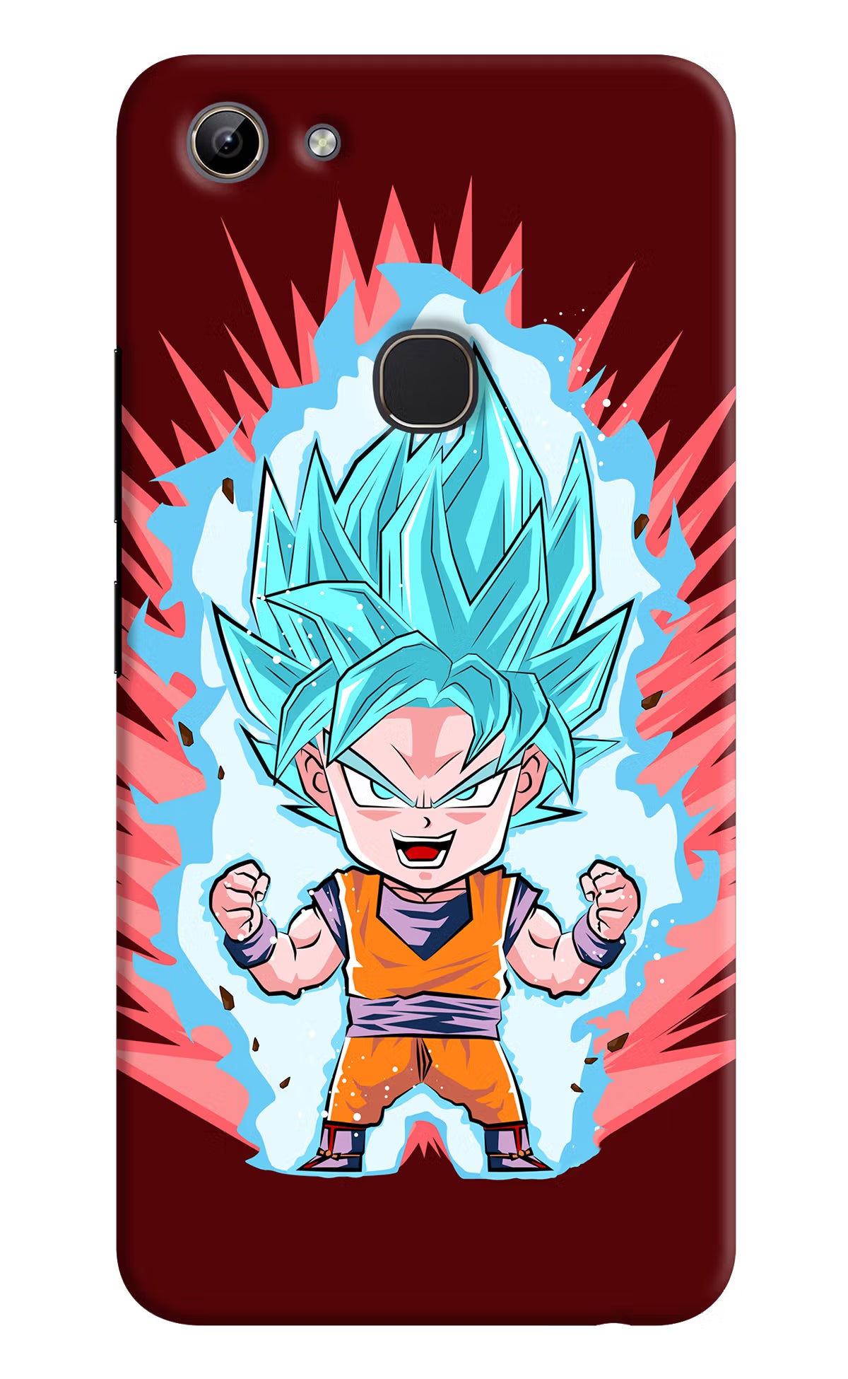 Goku Little Vivo Y81 Hard Case Back Cover by Casekaro