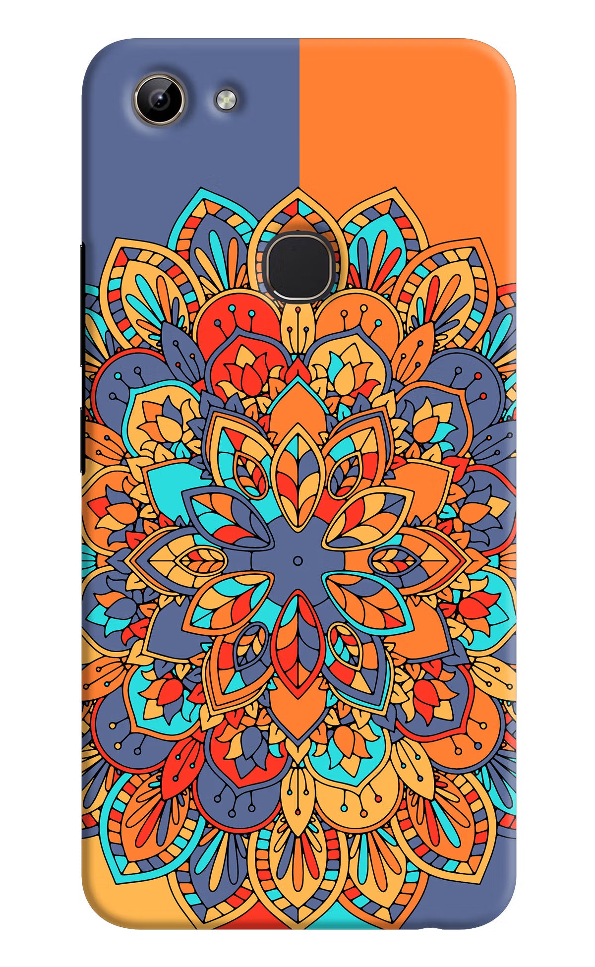 Color Mandala Vivo Y81 Hard Case Back Cover by Casekaro
